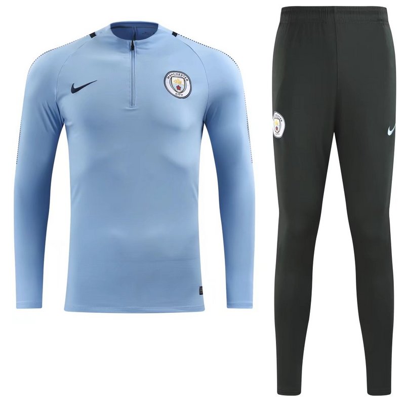 Chandal Manchester City 2017/18 Azul Claro Gris